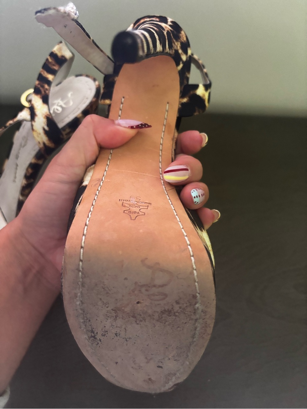 Alice & Olivia Size 39 Leopard Print Platform Heels - Picture 6 of 14